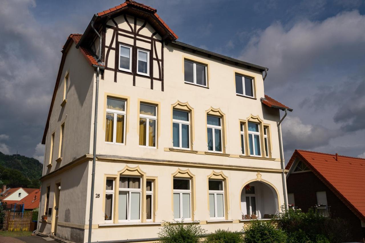Ferienwohnung Am Steinbach 2 Thale Exteriör bild