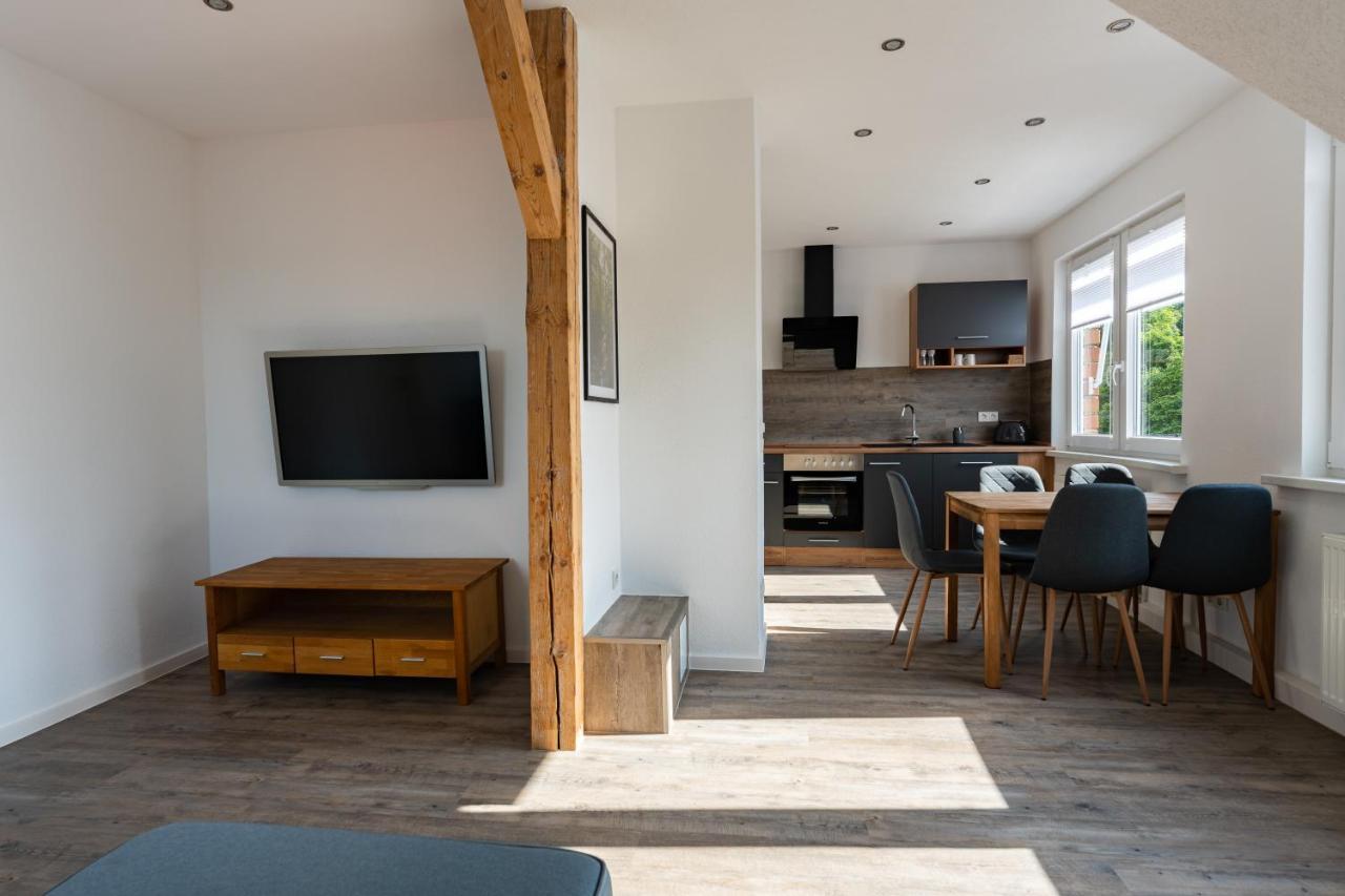 Ferienwohnung Am Steinbach 2 Thale Exteriör bild