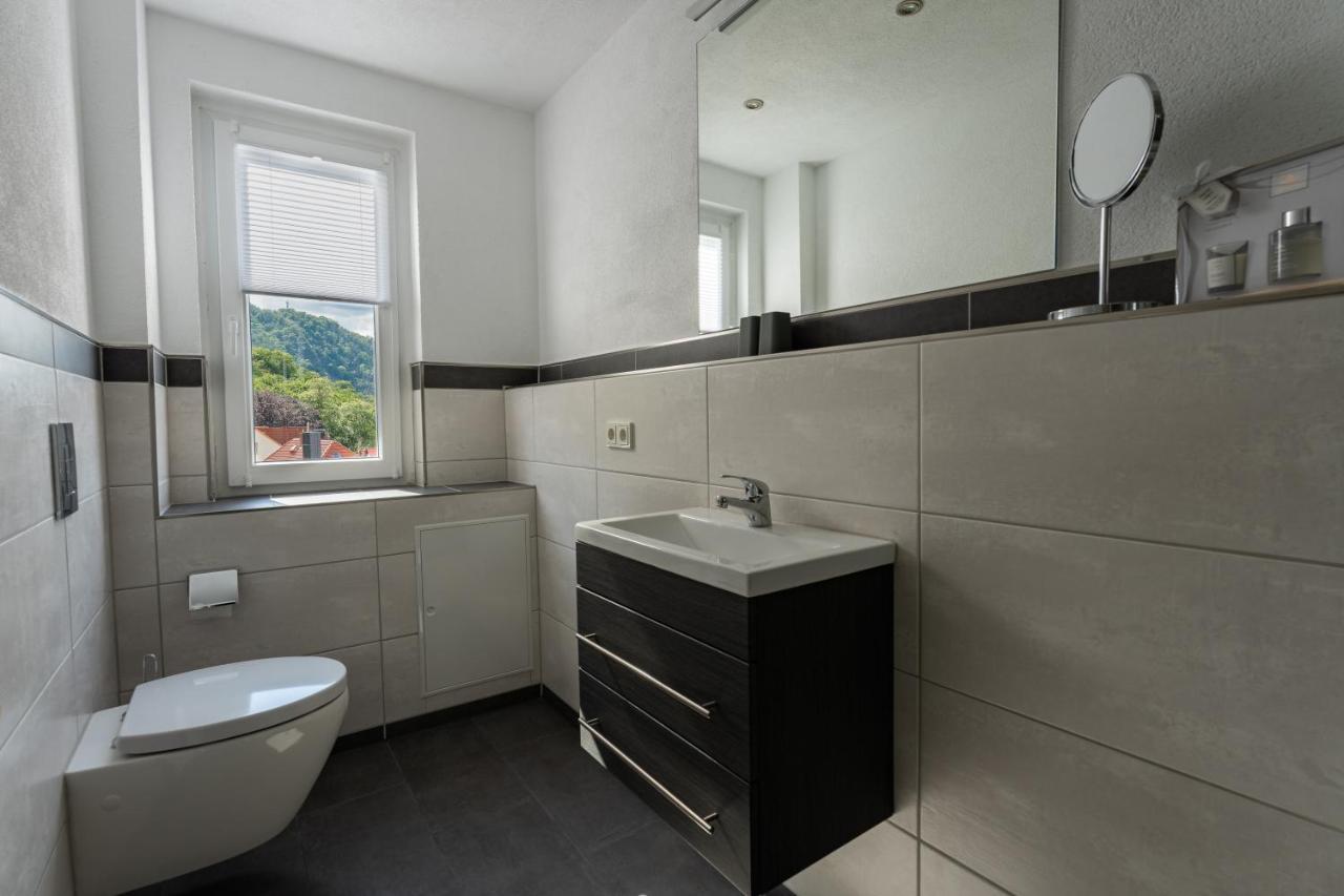 Ferienwohnung Am Steinbach 2 Thale Exteriör bild