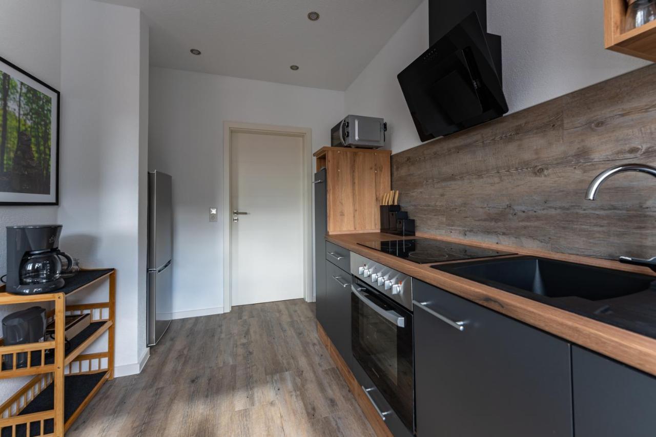 Ferienwohnung Am Steinbach 2 Thale Exteriör bild